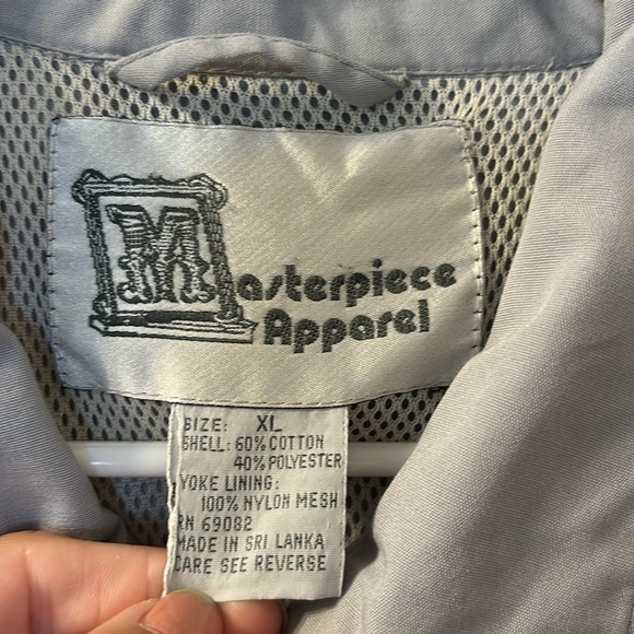 Masterpiece Apparel zip up jacket size XL - Picture 4 of 5